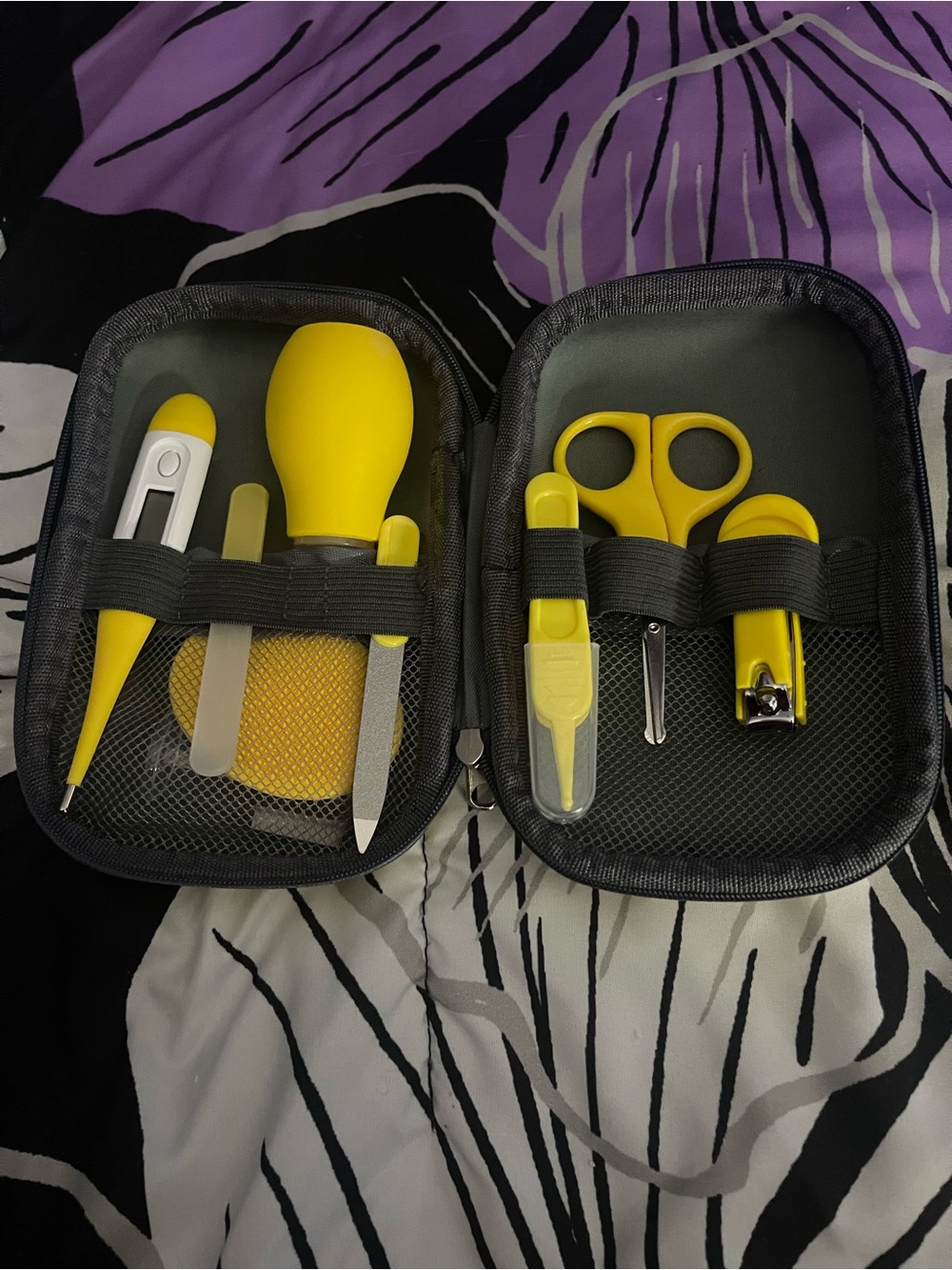 Baby 9pc Yellow Grooming Kit